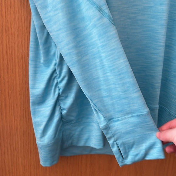 Calvin Klein Performance Long Sleeve Open Back Top- Size XL - Picture 4 of 6